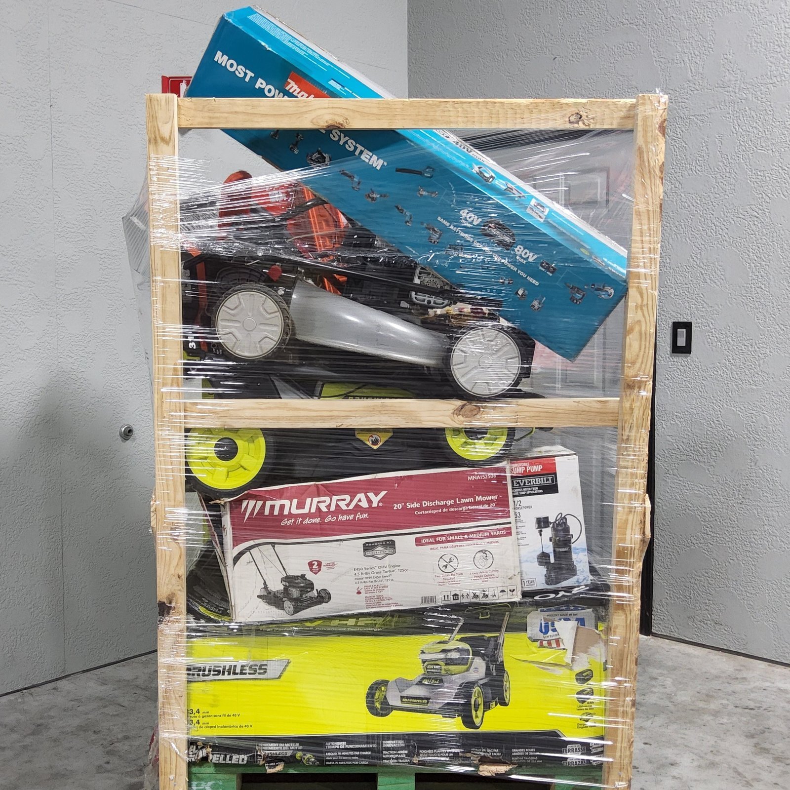 Mixed Outdoor Power Equipment Pallet - Image 3